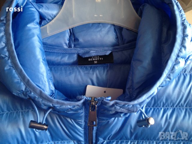 Ново немско дълго пухено яке. 90% патешки пух, 10% пера., снимка 5 - Якета - 35686471