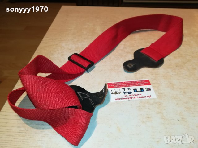 КОЛАН ЗА КИТАРА ЧЕРВЕН 1610211853