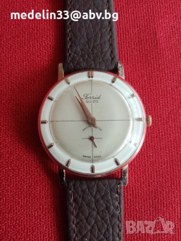 SUIZO 1920 г Swiss made Vintage Antique  antimagnetic мъжки механичен часовник