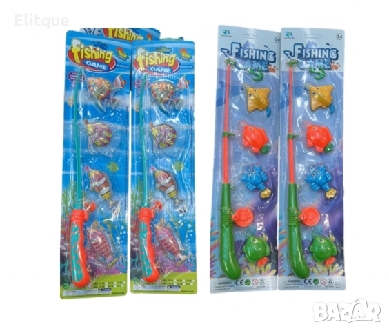 Детски занимателен риболовен комплект с въдица и морски обитатели, снимка 2 - Други - 52753226