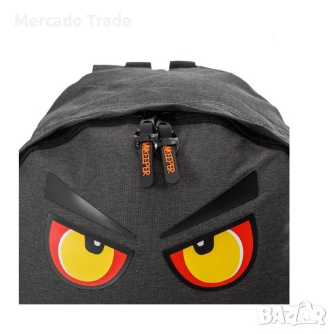 Ученическа раница Mercado Trade, За момчета, Черен, снимка 4 - Раници - 41803075