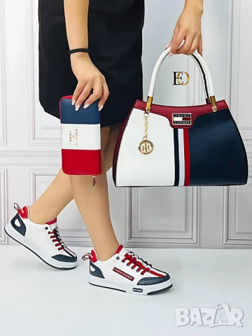 Дамски маратонки tommy hilfiger, снимка 2 - Маратонки - 50758702