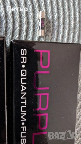 Synergestic Research Quantum Fuse Purple Blue Red HiFi Бушони, снимка 13 - Ресийвъри, усилватели, смесителни пултове - 53582665