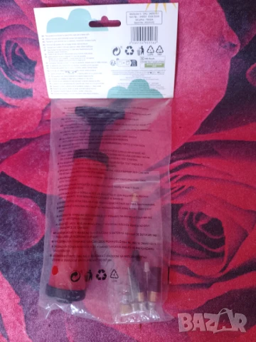 Нова Въздушна помпа с 6 приставки , снимка 2 - Други инструменти - 51349095