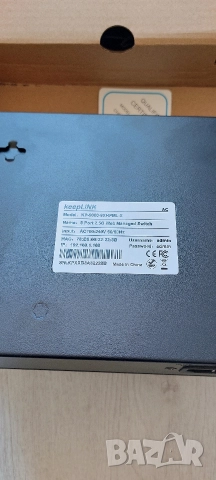 keepLINK KP-9000-9XHPML-X 8-портов 2.5G Web Managed Switch с PoE+, снимка 3 - Суичове - 52788531