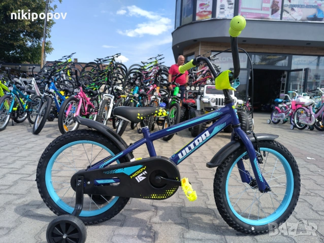 CROSS Велосипед 16" ULTRA KIDY син