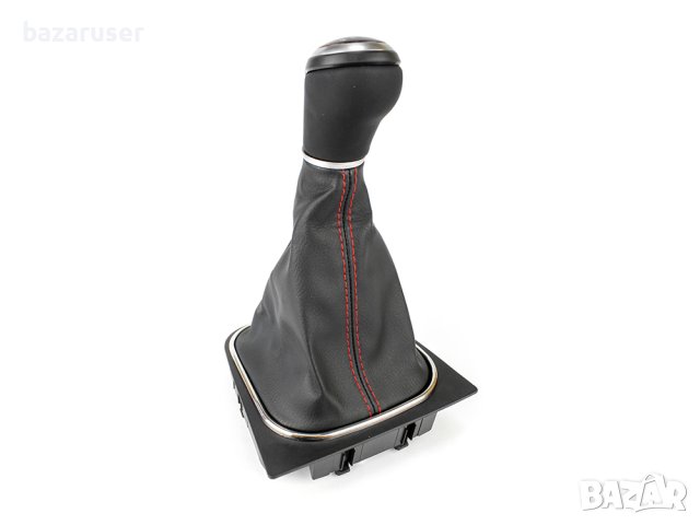 Топка скоростен лост с маншон VW Golf/Голф 5 червен 5 скорости, снимка 8 - Аксесоари и консумативи - 42342772