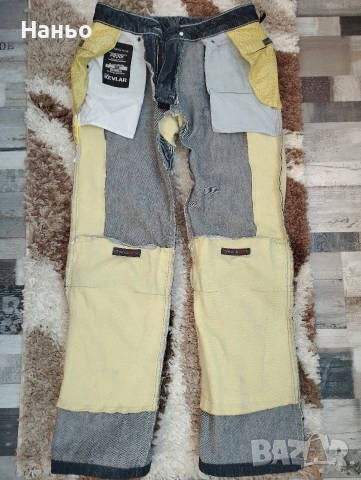 Мото дънки-highway-KEVLAR!Дамски-S/XS, снимка 4 - Мотоциклети и мототехника - 53747652