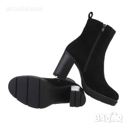 Дамски боти на висок ток, снимка 2 - Дамски боти - 47564562