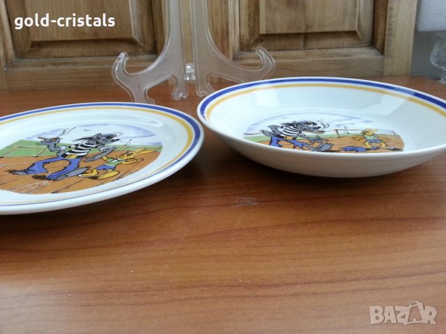 Детски чинии ГДР, снимка 4 - Антикварни и старинни предмети - 33961664