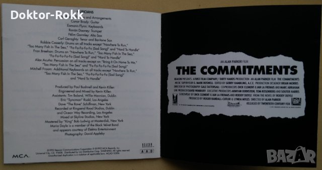 The Commitments Vol. 2 (Music From The Original Motion Picture Soundtrack) 1992 CD, снимка 5 - CD дискове - 40779797