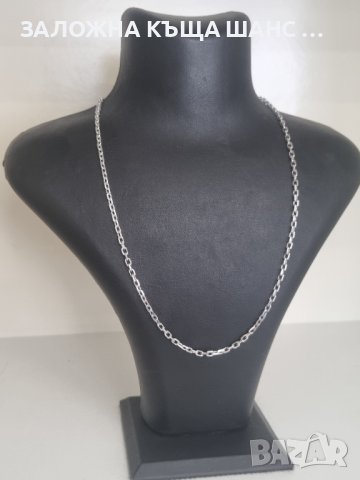 Старо сребърно синджирче 925 проба , снимка 7 - Колиета, медальони, синджири - 41425380