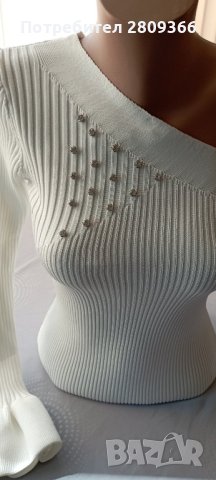   (НАМАЛЕНИЕ)  Блузи финна мека плетка без размери , снимка 14 - Блузи с дълъг ръкав и пуловери - 42535094