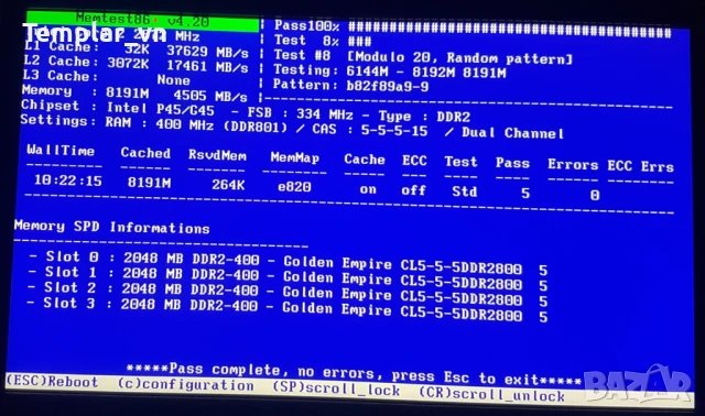 GEIL BLACK DRAGON 4 x 2 GB DDR2 800, снимка 2 - RAM памет - 47376415