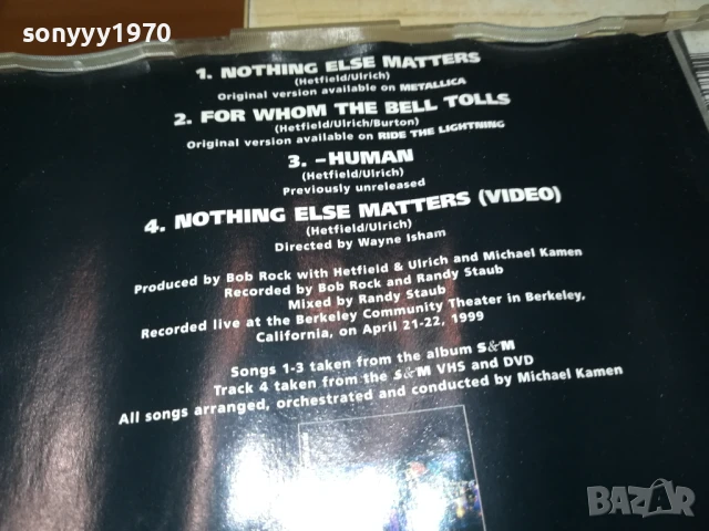 METALLICA CD 1506250909, снимка 14 - CD дискове - 50670014