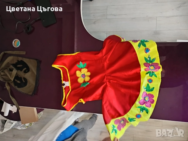 фолклорна риза, престилка, сукман, снимка 6 - Детски рокли и поли - 52826592