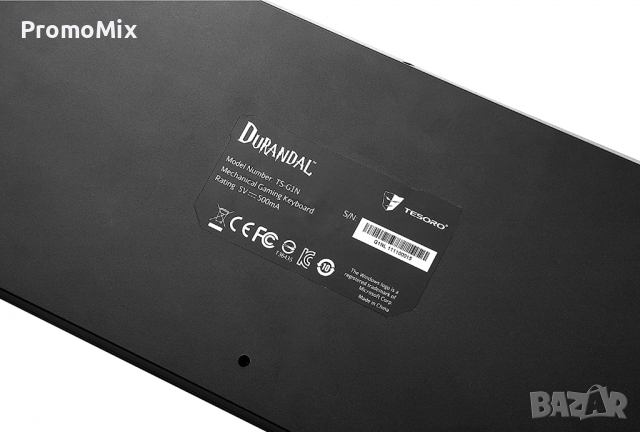 Механична клавиатура Tesoro Durandal Ultimate G1N MX Gaming геймърска клавиатура, снимка 4 - Клавиатури и мишки - 36507062