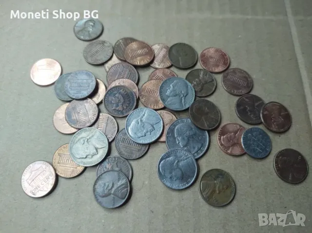 50бр. Американски монети