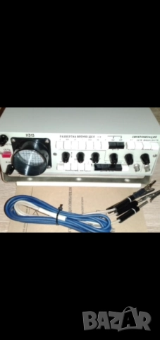 Малък радиолюбителски осцилоскоп с ръководство и сонди