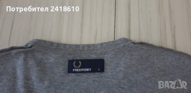 Fred Perry Cotton Mens Size S  ОРИГИНАЛ! Мъжка Тениска!, снимка 11 - Тениски - 50703881