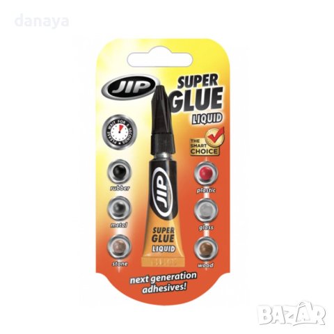 3164 Универсално лепило Super Glue Liquid JIP секундно, 3g