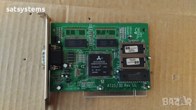 Видео карта Alliance Semiconductor ProMotion AT25/3D 2MB PCI