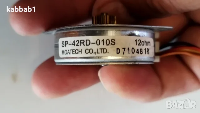 Стъпкови двигатели за скенери и принтери -  Moatech SP-42RD-010S и SP-42RD-191M, снимка 15 - Консумативи за принтери - 55995092