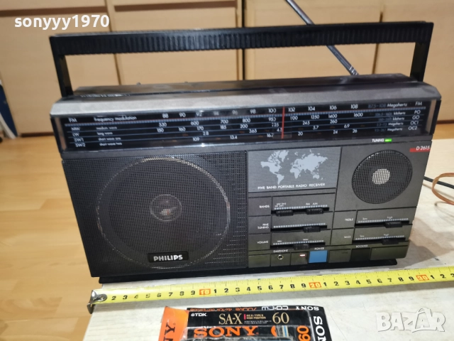 PHILIPS-ВНОС SWISS 2912250743LCHERY1, снимка 4 - Радиокасетофони, транзистори - 52924726