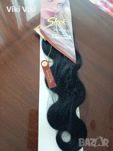 Естествена Индийска коса 110гр.50см., снимка 2 - Аксесоари за коса - 51850877