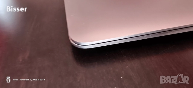 MacBook Air 13" M1 (2020) - Space Grey, 8GB RAM, 256GB SSD, снимка 13 - Лаптопи за дома - 52488507