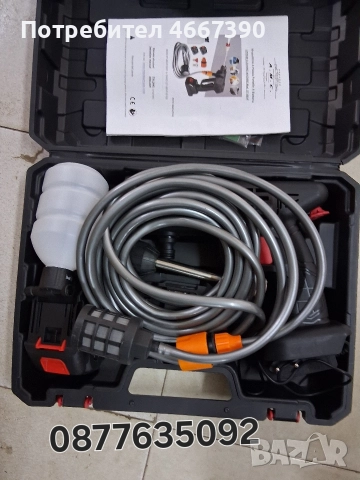 Водоструйка А М С ST 88vf с две батерии 21в, снимка 3 - Аксесоари и консумативи - 52803477