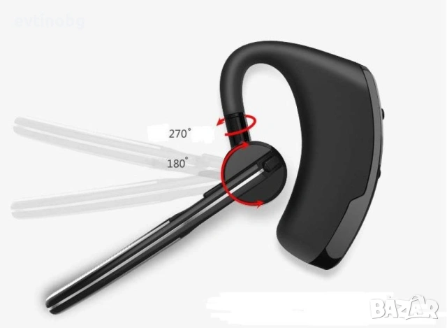 Bluetooth слушалка с гъвкав микрофон - EP92, снимка 4 - Bluetooth слушалки - 53807225