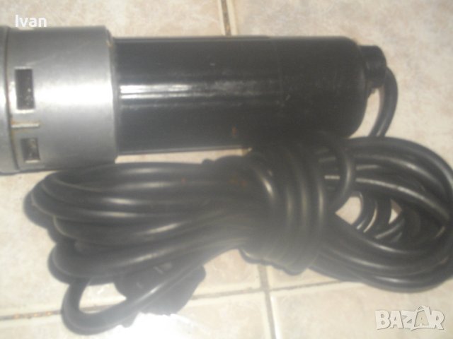 Немски Старо Качество Прав Шлайф-BOSCH-GEMANY-220 Волта/110 Вата-ф10мм-Отличен-360мм-Алумин/Бакелит, снимка 8 - Други инструменти - 42427812