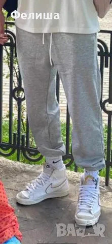  	Спортно Мъжко Долнище с Изчистен Дизайн в Сив Цвят , снимка 6 - Спортни дрехи, екипи - 50207273