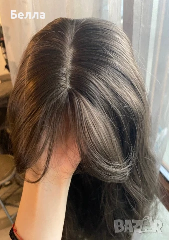 НОВА естествена перука! 100% високо качество