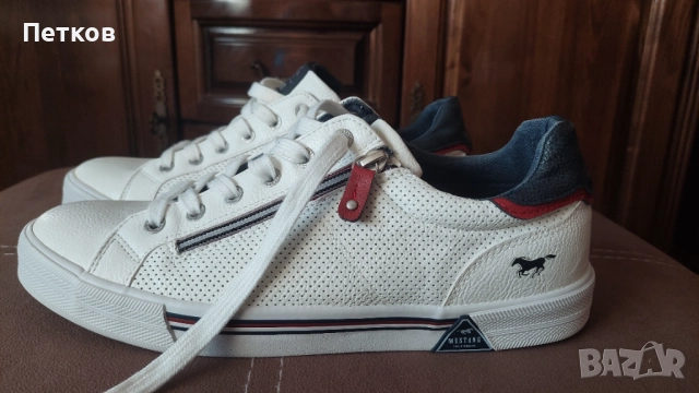 Мъжки обувки тип кецове Mustang, снимка 2 - Кецове - 52593213