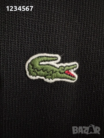 Lacoste Zip-Up High Neck Interlock Sweatshirt., снимка 2 - Пуловери - 53457790