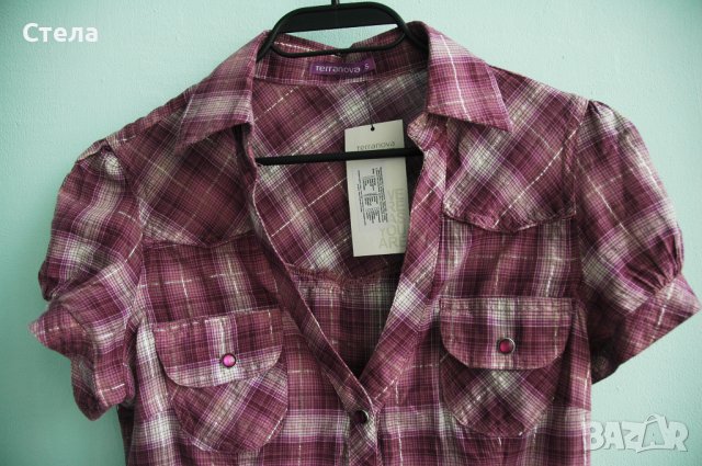 6 бр. Calliope / Terranova нови дамски ризи - с етикет, снимка 12 - Ризи - 19909395