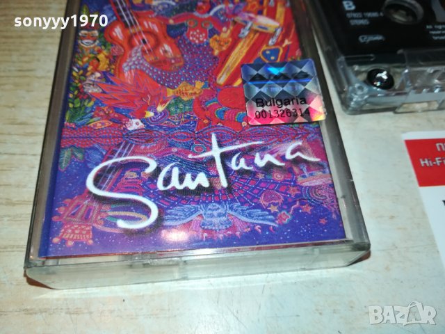 SANTANA-АУДИОКАСЕТА 0710211955, снимка 4 - Аудио касети - 34386082