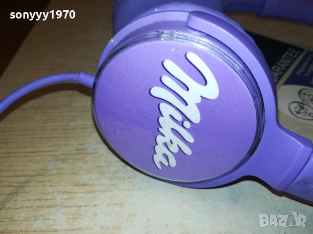 MILKA HEADPHONES 1706231342, снимка 6 - Слушалки и портативни колонки - 41225282