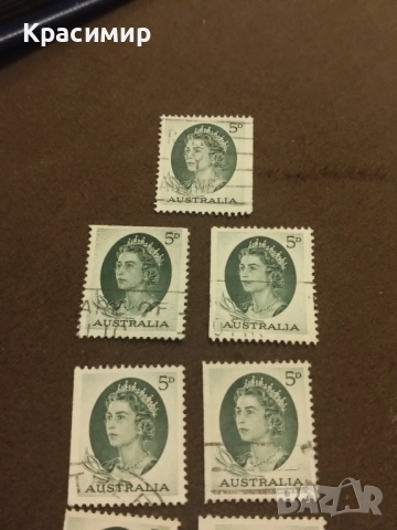 Австралия -Елизабет 1963 г Без Перфорация., снимка 2 - Филателия - 52369877
