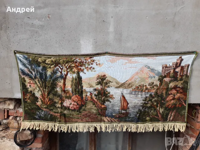 Старинен ковьор,покривка за стена #274, снимка 2 - Антикварни и старинни предмети - 47728139