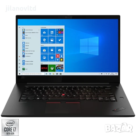 Лаптоп Lenovo ThinkPad X1 Extreme G3 I7-10850H 64GB 1TB 1650Ti 4K