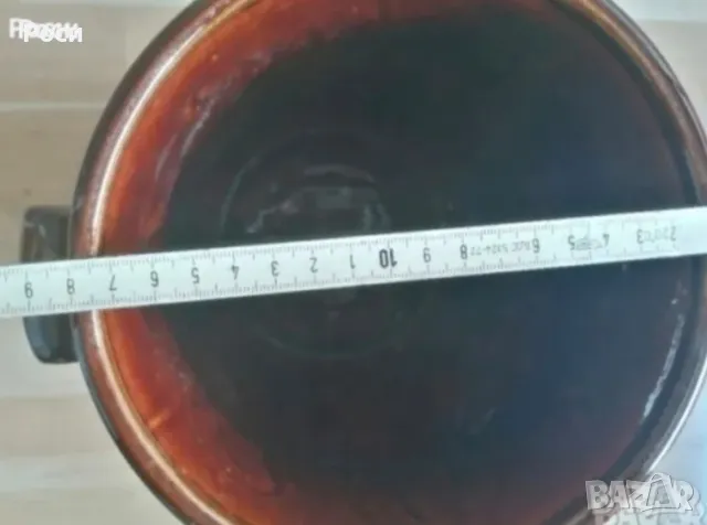 Глинен съд Rumtopf от 1960г, снимка 5 - Антикварни и старинни предмети - 49461058