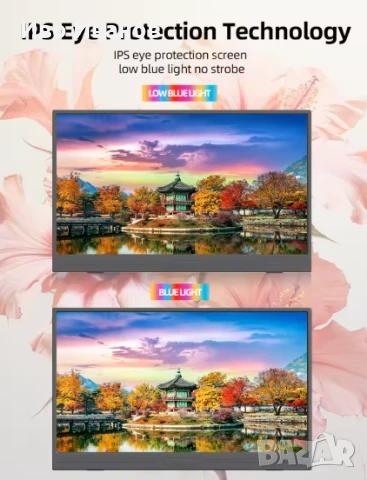 Монитор ZSUS 15.6-Inch, снимка 4 - Монитори - 50509798