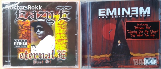 Eazy-E (1995) + The Eminem Show - оригинални дискове