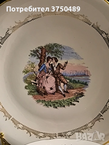 Винтидж сервиз за торта , снимка 2 - Сервизи - 53457498