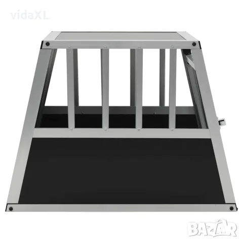 vidaXL Кучешка клетка с една врата, 54x69x50 см, снимка 3 - За кучета - 56146191