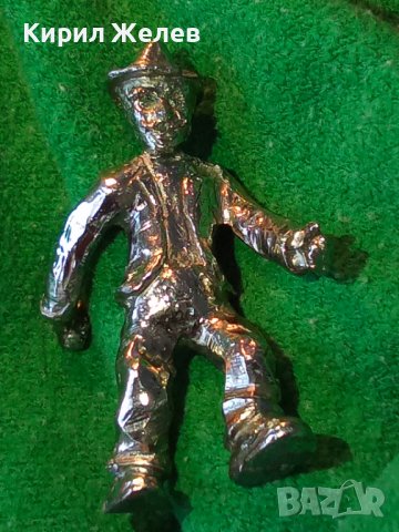 ОЛОВНА ФИГУРКА ЧОВЕЧЕ ПИЯНИЦА МЕТАЛНА СТАТУЕТКА за КОЛЕКЦИЯ ХУДОЖЕСТВЕНА МАЙСТОРСКА РАБОТА 24833