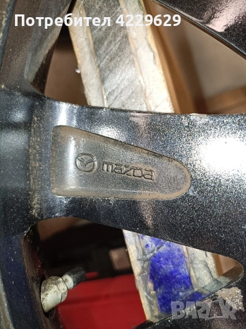 Алуминиеви джанти Mazda CX-5 - 17 цола, снимка 8 - Гуми и джанти - 52870273